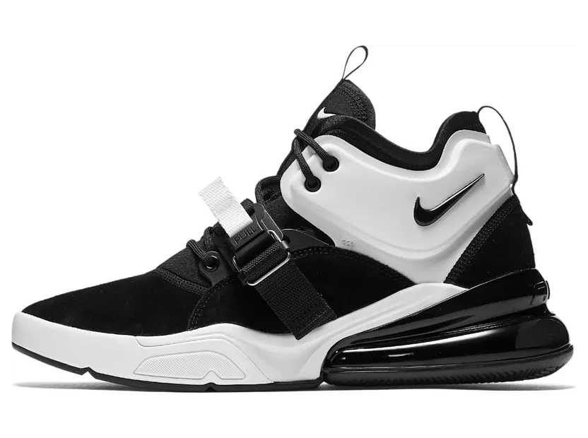 Nike Air Force 270 Black White Silver