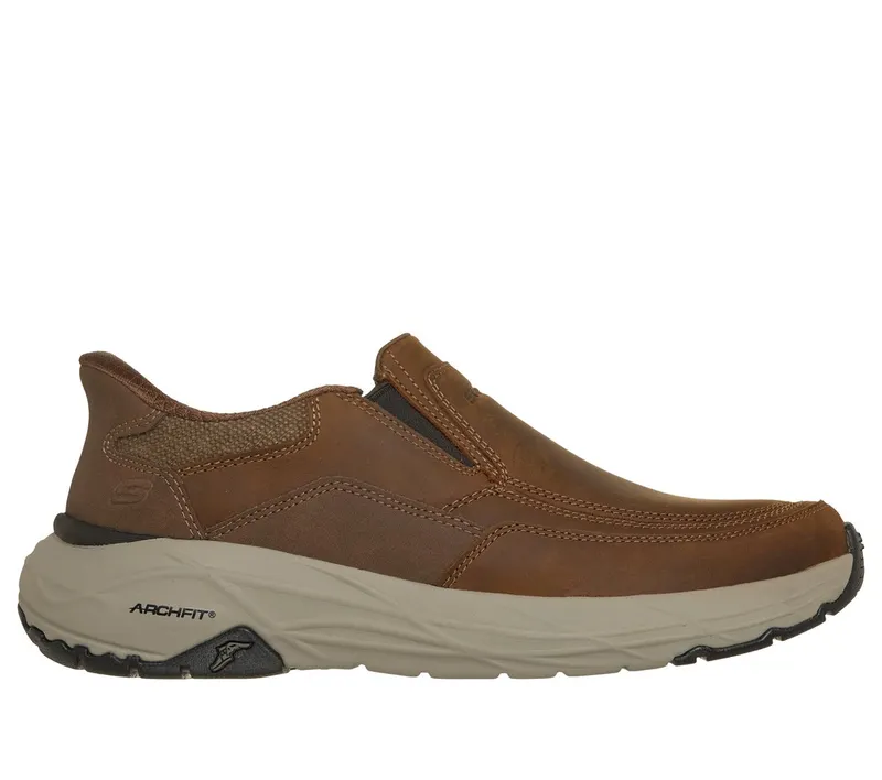 Skechers Slip-ins Relaxed Fit: Arch Fit Maverick – Redford Sneaker Bruin