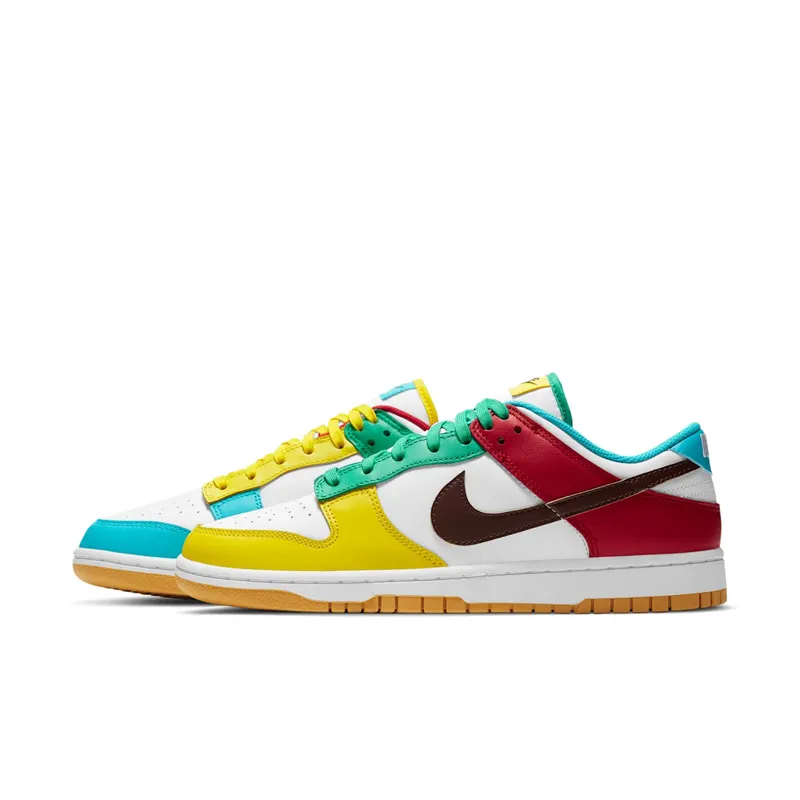 Nike Dunk Low Chinese New Year Firecracker (2021) – “White / Light Chocolate / Roma Green” (DH0952-100/DD8477-446)