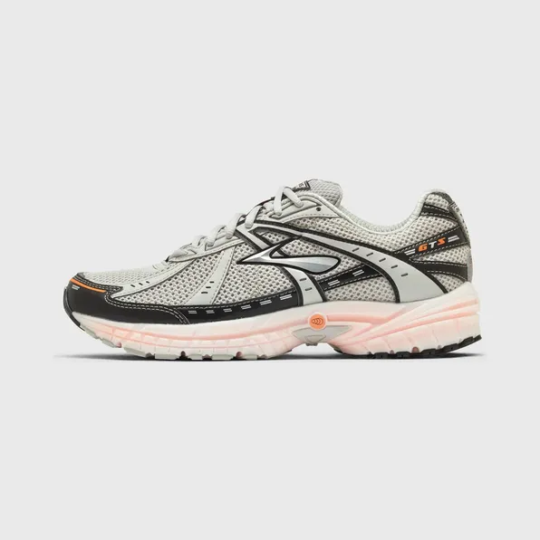 Brooks Adrenaline GTS Quiet Gray / Coral Rose / Black