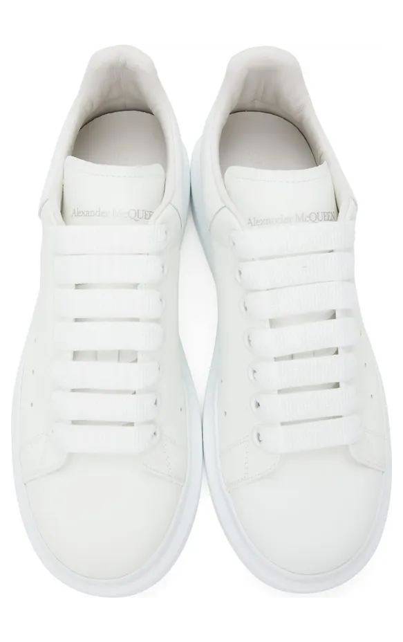 Alexander McQueen Off-White Glow-In-The-Dark Oversized Sneakers (662653WIA4M) (5)