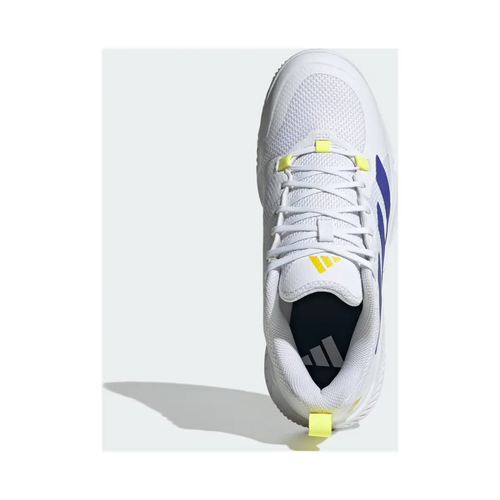 Adidas Court Team Bounce 2.0 Cloud White / Solar Purple / Solar Lemon (KJ9649)
