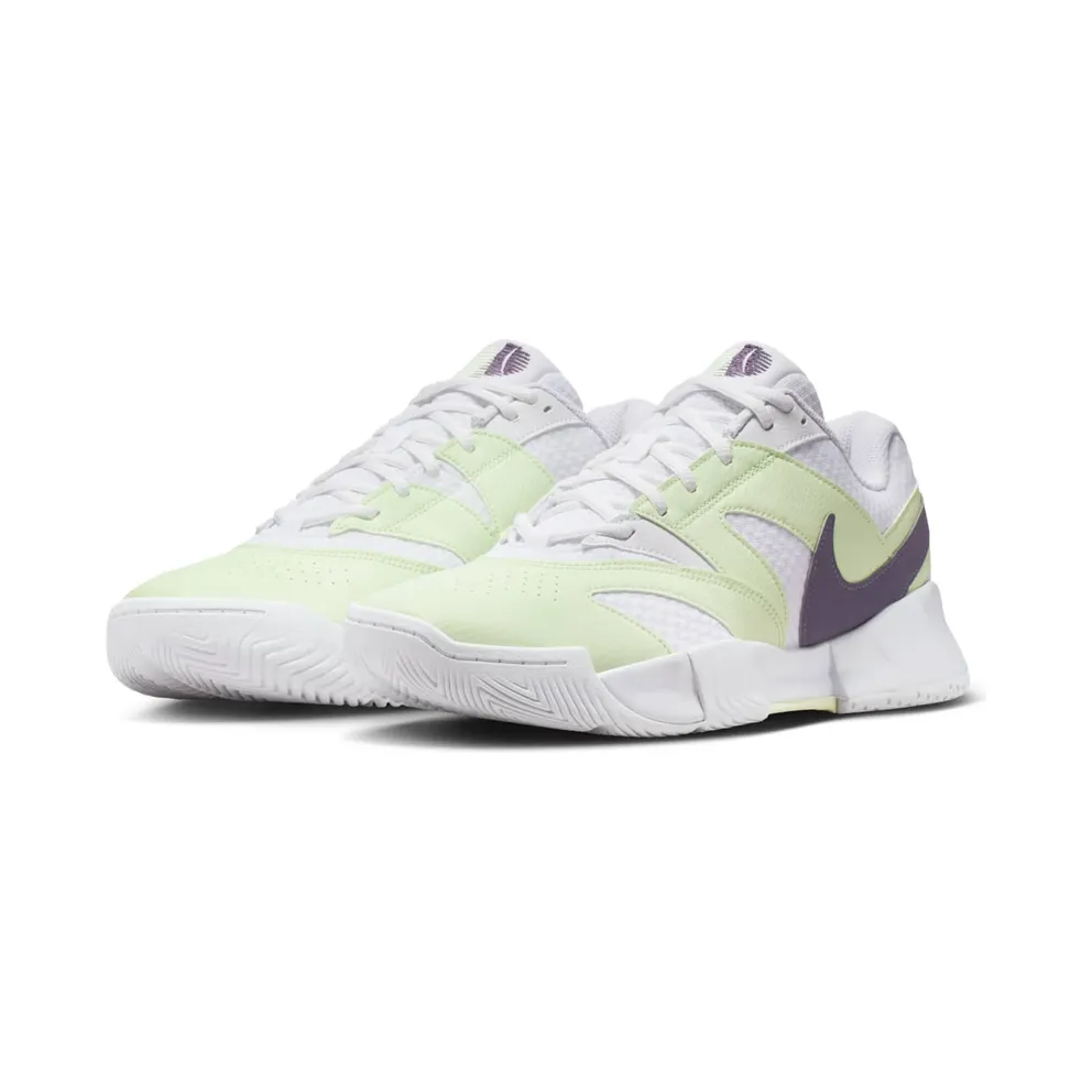 Nike Court Lite 4 White Volt Dark Raisin (FD6574-108)