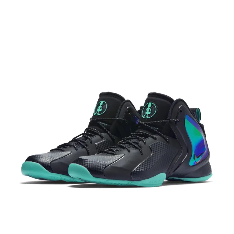 Nike Lil Penny Posite Hyper Jade Black/Black-Reflective Silver-Hyper Jade (630999-002)