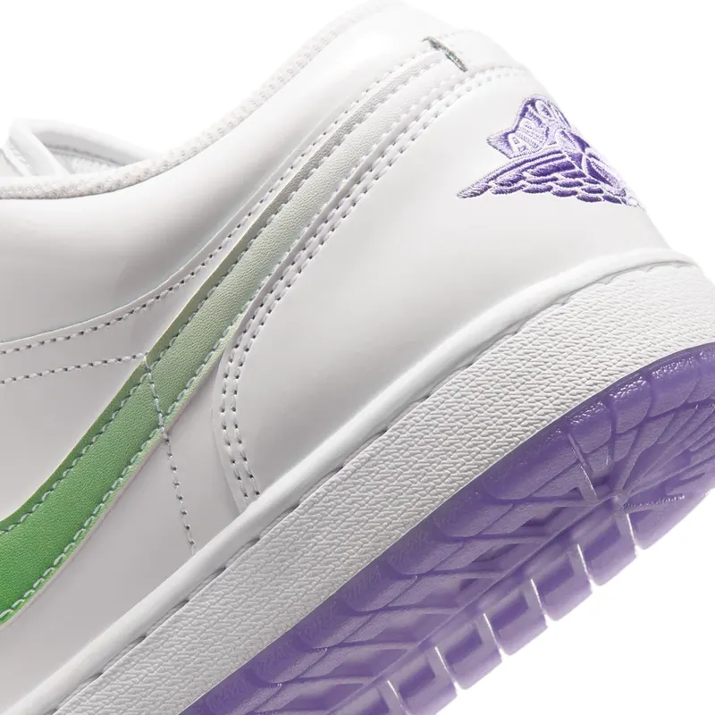 Air Jordan 1 White/Key Lime/Action Grape (IR2367-100)