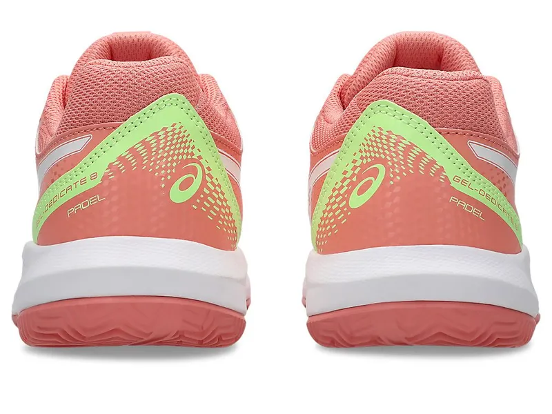 ASICS GEL-DEDICATE 8 PADEL GS “Guava / White” (1044A064-700)