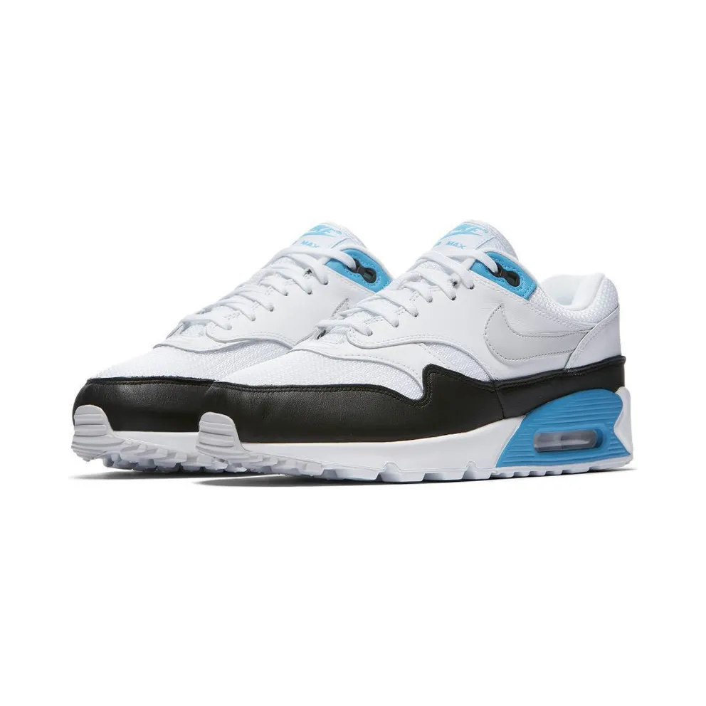 Nike Air Max 90/1 Laser Blue White/Neutral Grey-Black-Laser Blue (AJ7695-104)