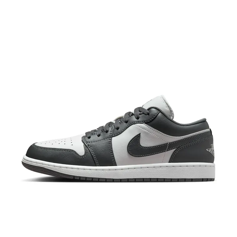 Jordan 1 Low “Grey / White” (553558-044)