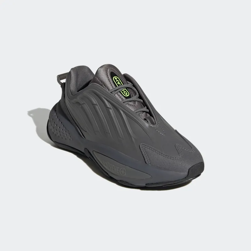 Adidas Ozrah Grey Four / Core Black / Signal Green (GY3795)
