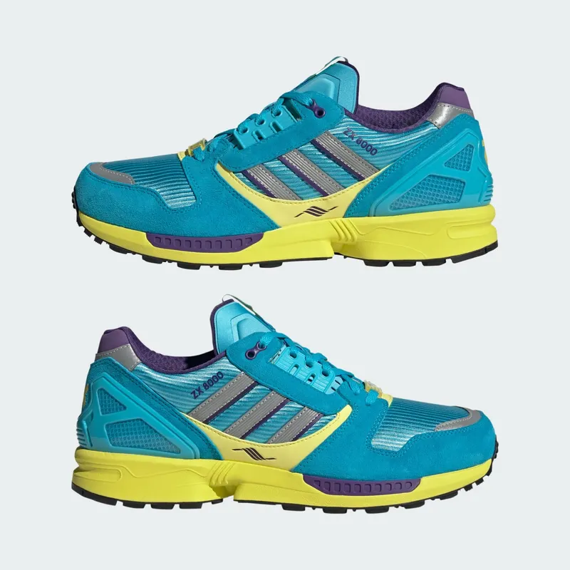 Adidas ZX 8000 “Consortium Blue Glow Unity Purple” (JQ6739)