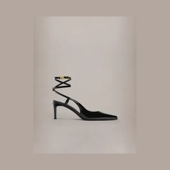 Amiri MA Kitten Heel “Black” (AWFOPP1001-001)