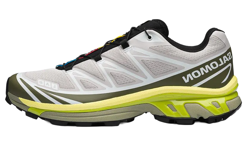 Salomon XT-6 “Lunar Rock Deep Lichen Green” (L49306-500)