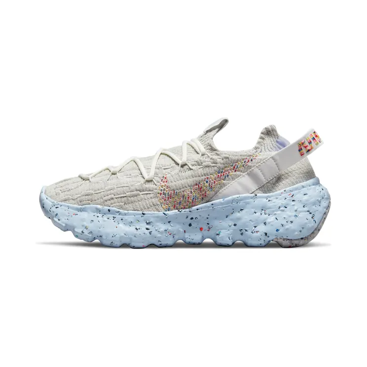 Nike Space Hippie 04 Grey Rainbow “Summit White / Photon Dust / Concord / Multi-Colour” (CZ6398-102)