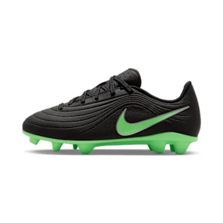 Nike Jr. Tiempo Maestro Club ‘ Multi-Ground Low-Top “Black / Illusion Green” (IB5025-001)