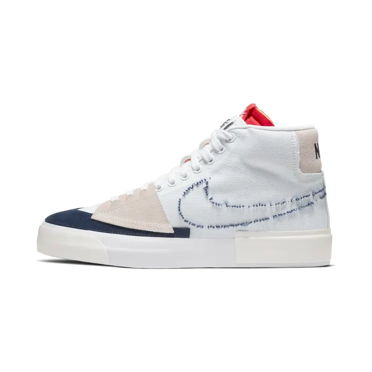 Nike SB Blazer Mid Edge Hack Pack White (2020) “White / University Red / Summit White / Midnight Navy” (CI3833-100)