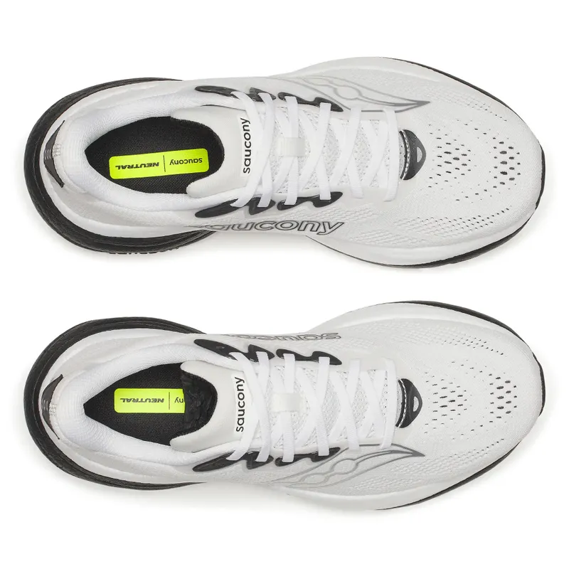 SAUCONY Ride 19 “White / Black” (S21055-103)