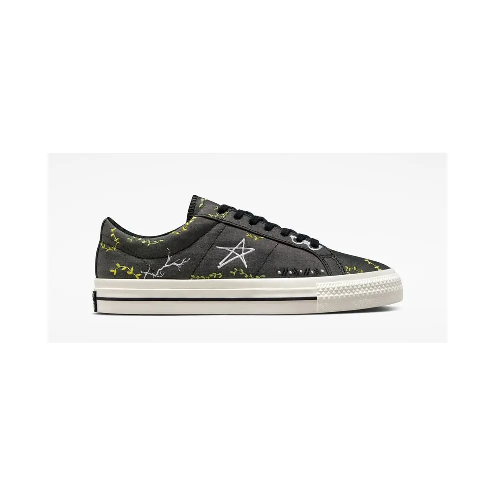 Converse CONS One Star Pro Embroidery Black/ White/ Blue (A03666C)
