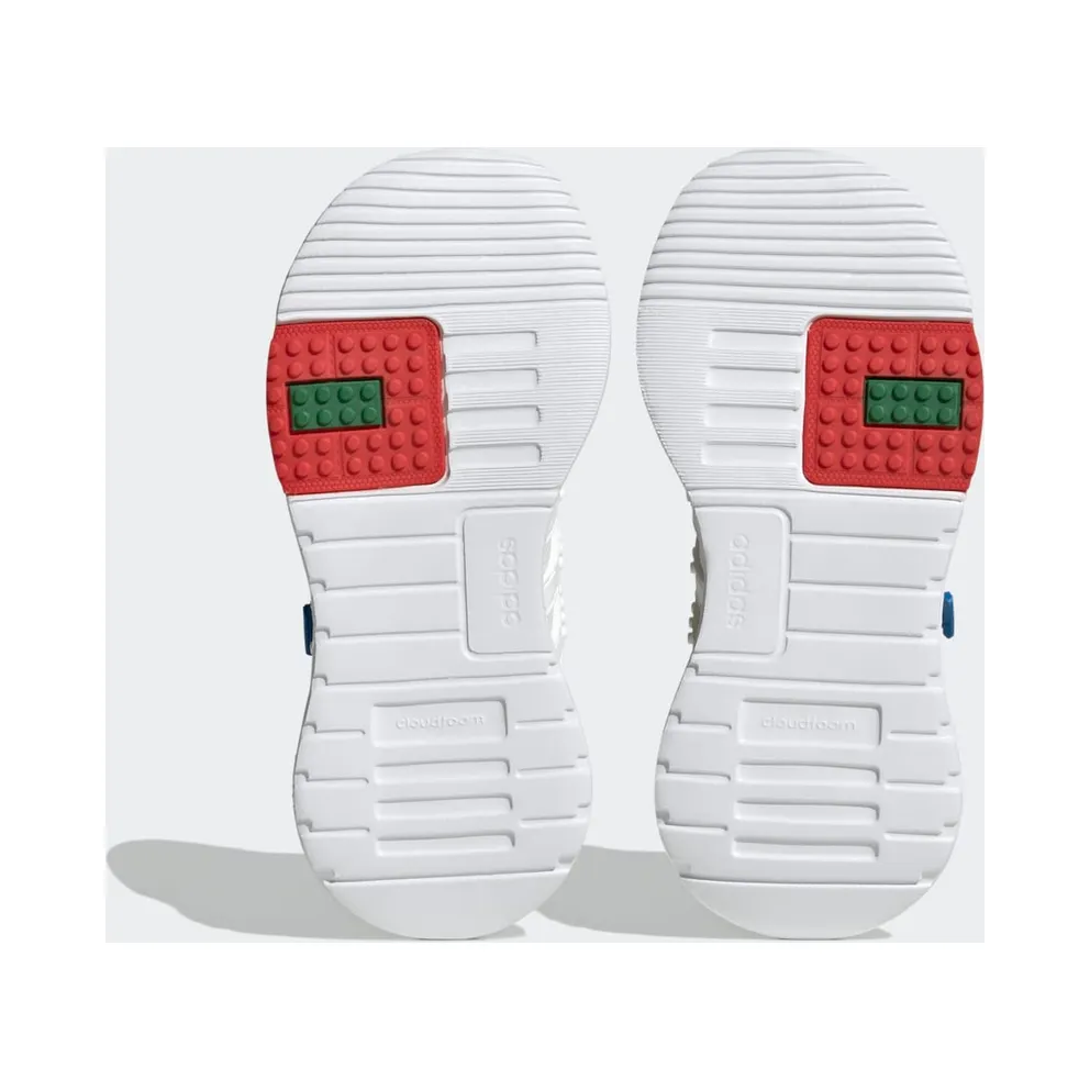 Adidas adidas x LEGO® Racer TR21 Elastic Lace and Top Strap Core White / Core White / Green (HQ1315)