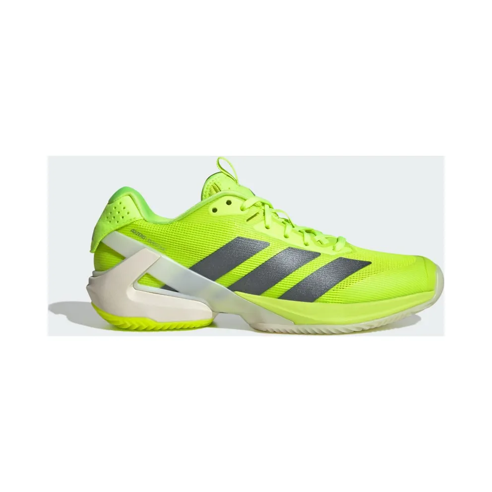 Adidas Adizero Ubersonic 5 Clay Tennisschuhe Lucid Lemon / Iron Metallic / Cloud White (IH8107)