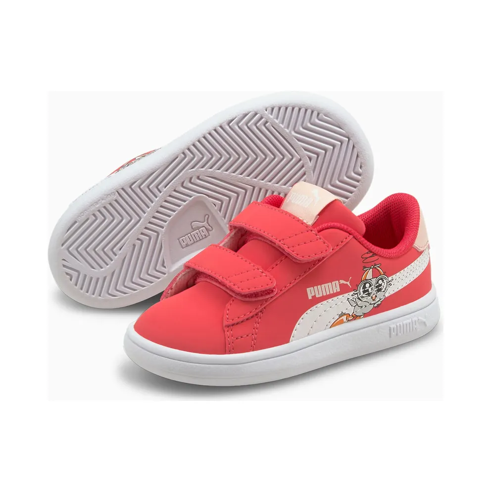 Puma Smash v2 Lil V Babys’ Pink/White (38090503)