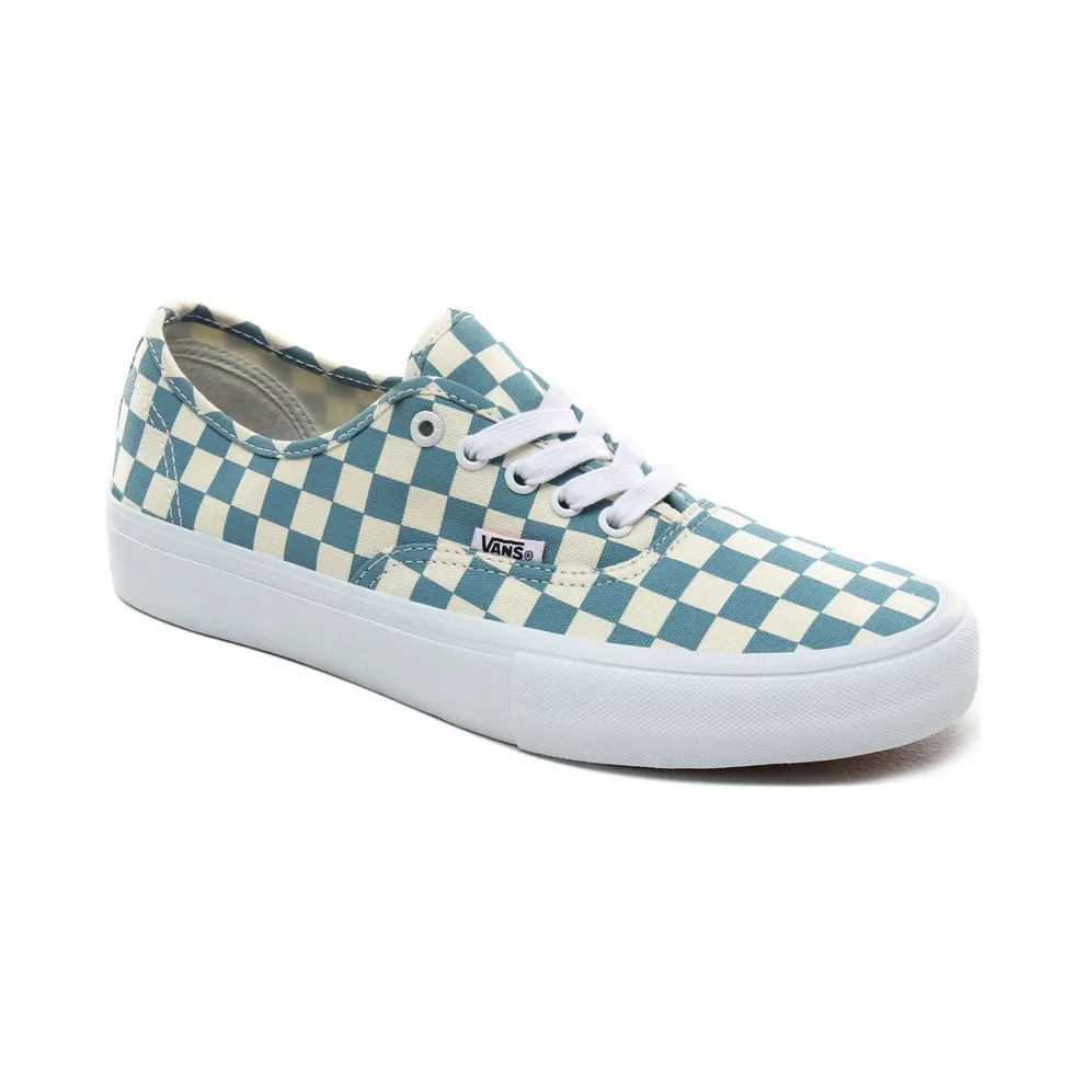 VANS Checkerboard Authentic Pro Shoes (Blue)