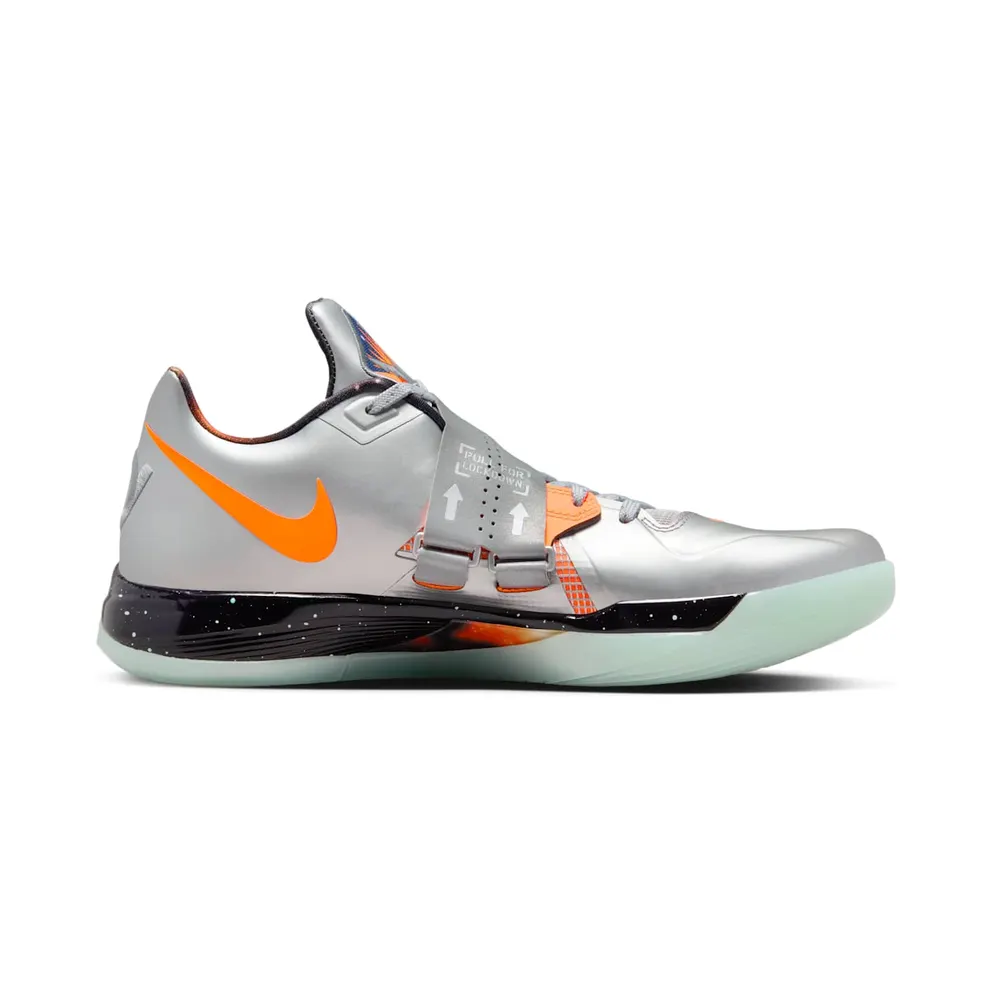 KD 4 Metallic Silver/Dark Grey/Black/Total Orange (FD2635-001)