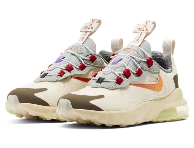 Nike x Travis Scott Air Max 270 React Cactus Trails (PS) (CV2414-200)