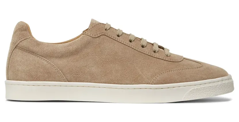 Brunello Cucinelli Sneakers mit mandelförmiger Kappe – Braun (MZUSILN311C8051)