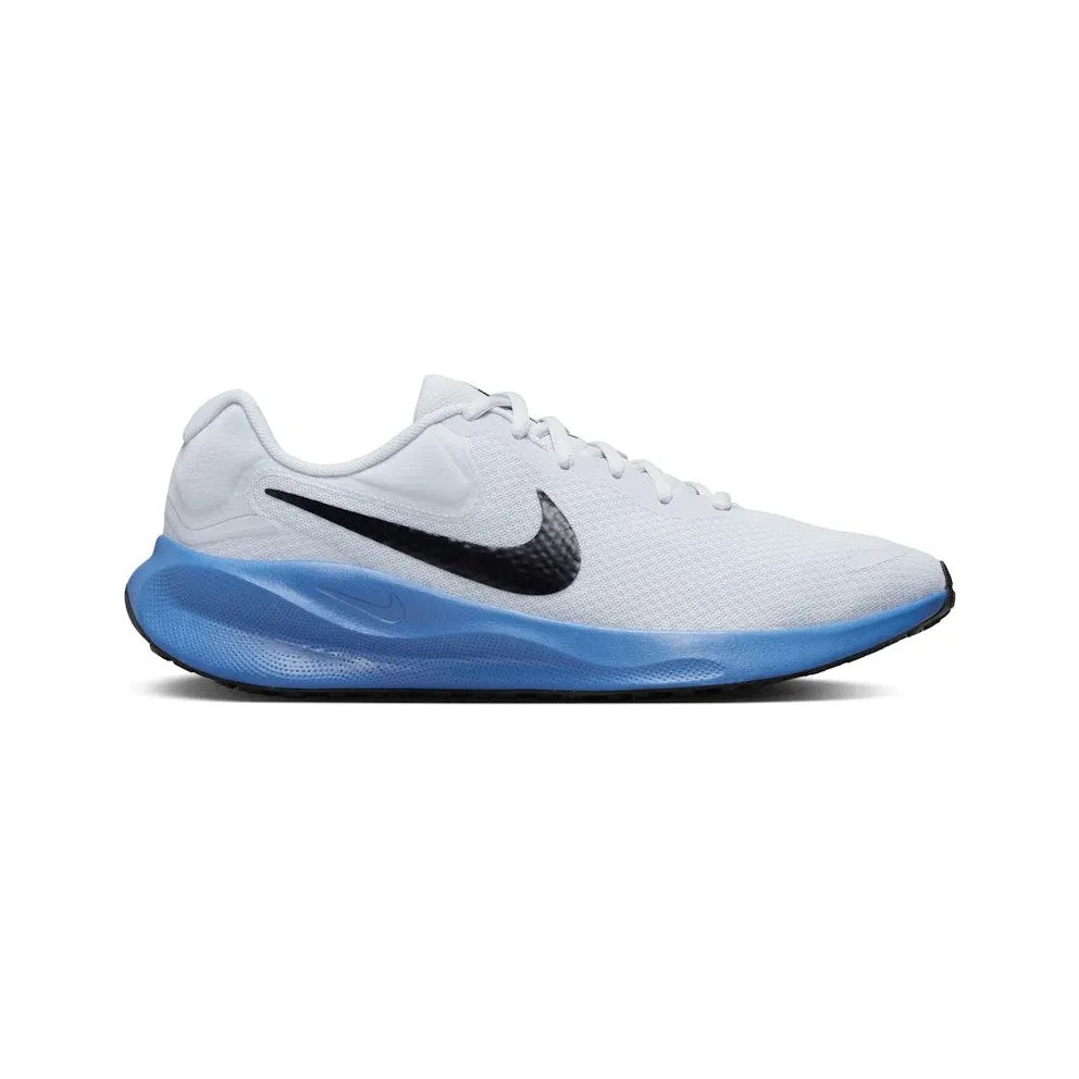 Nike Revolution 7 Pure Platinum Star Blue Volt Black (HF4909-043)