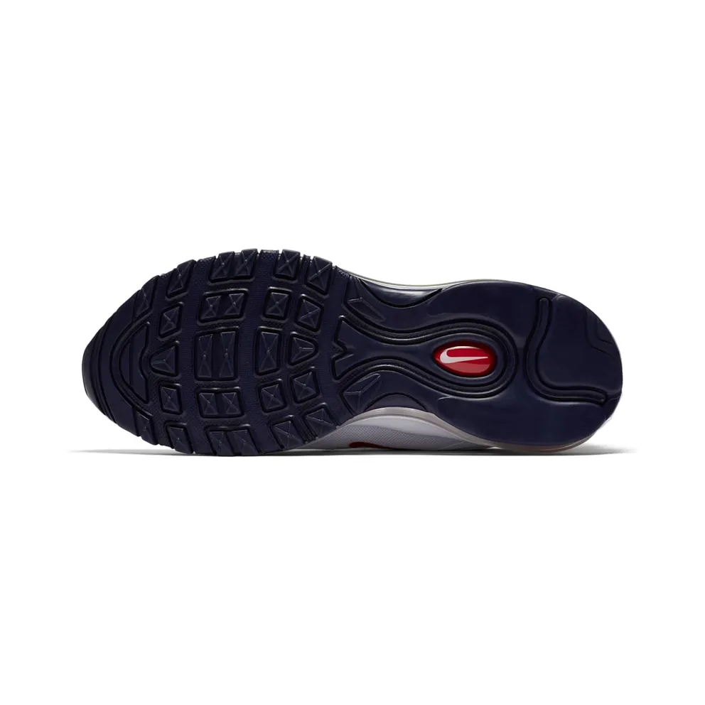 Nike Air Max 97 Red Crush (W) White/Red Crush-Blackened Blue (921733-102)