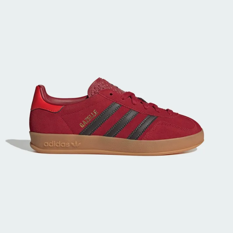 adidas Gazelle Indoor Team Victory Red Aurora Coffee (IH6448)