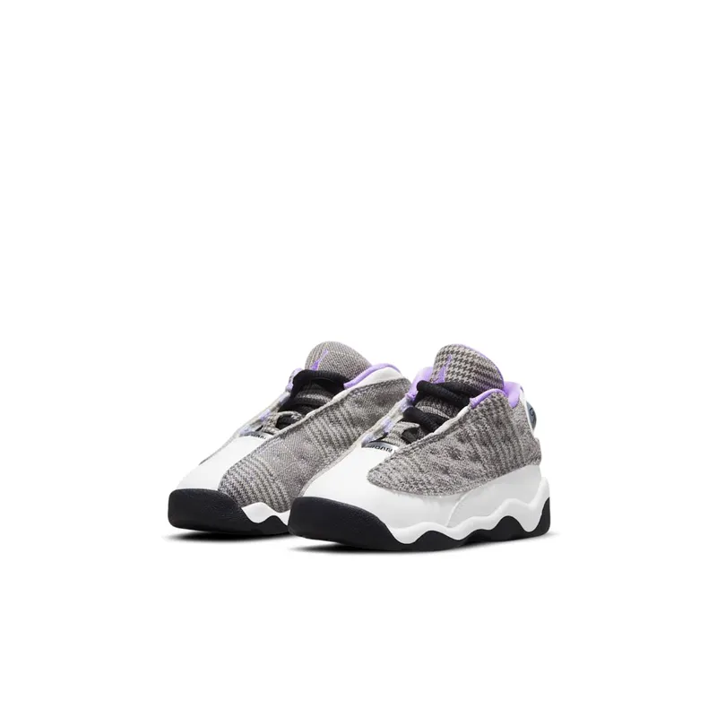 Nike Jordan Baby White & Grey Jordan 13 Retro Houndstooth (DN3940-015)
