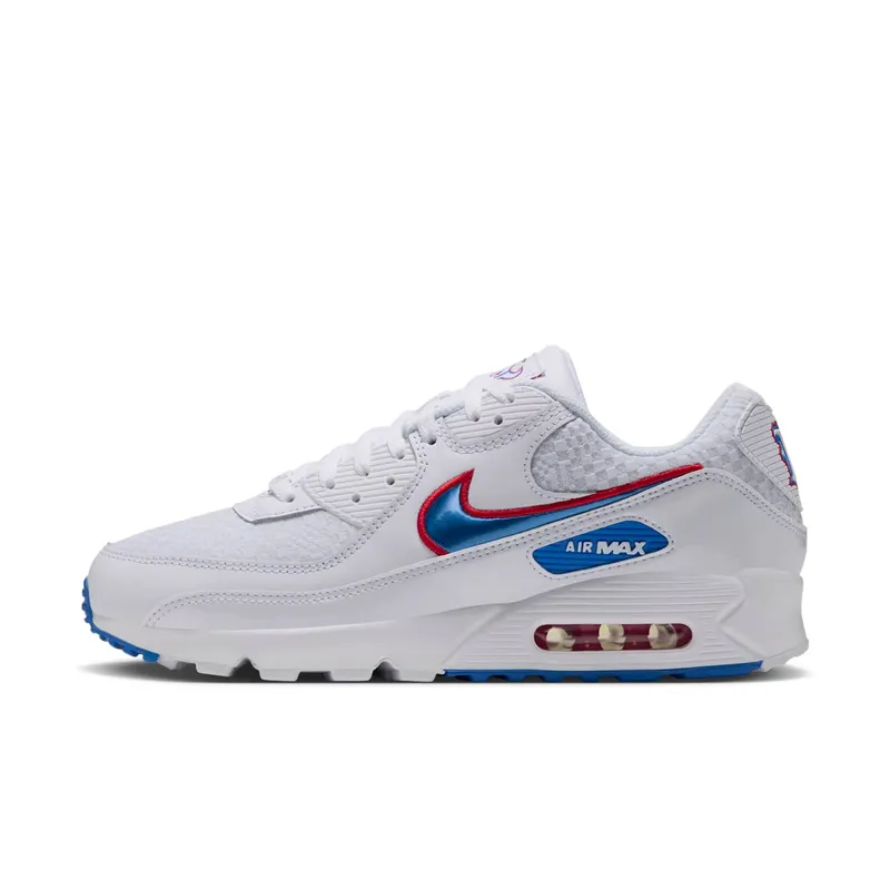 NFL x Nike Air Max 90 – Houston Texans – “White / Italy Blue / White” (IW1135-100)