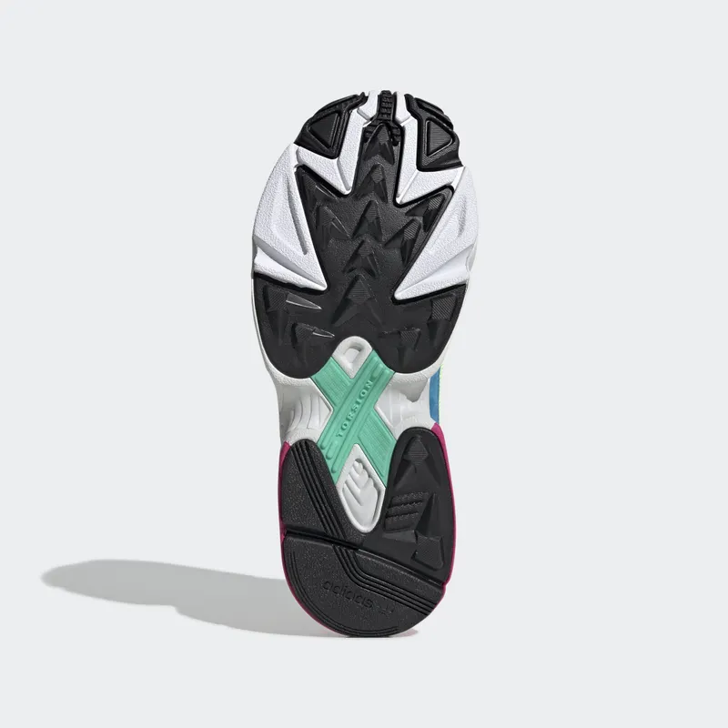 adidas Falcon Hi Res Yellow Multi-Color (W) Hi-Res Yellow/Hi-Res Yellow/Core Black (CG6210)