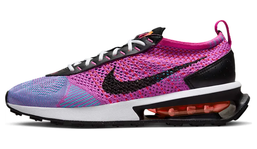 Nike AIR MAX FLYKNIT RACER “FUCHSIA DREAM/BLACK/BALTIC BLUE/VIVID ORANGE” (FD0822-500)