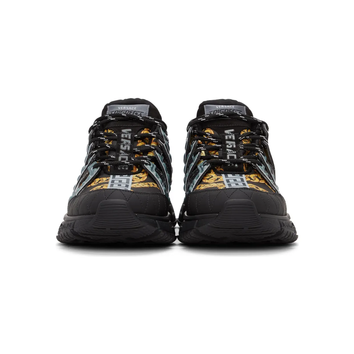 Versace Black Trigreca Sneakers (*DSU8094 1A02707) (2)