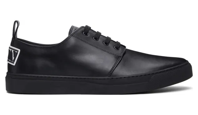 Valentino Black Valentino Garavani VLTN Sneakers (UY0S0D93WMX)