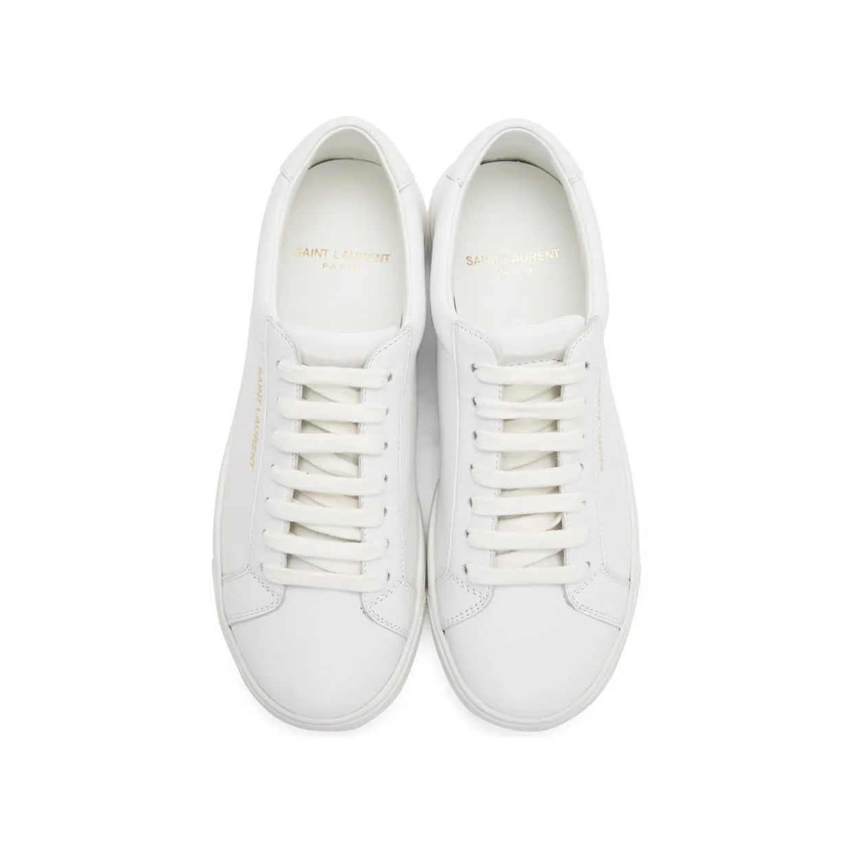 Saint Laurent White Andy Sneakers (606831 0M500) (5)
