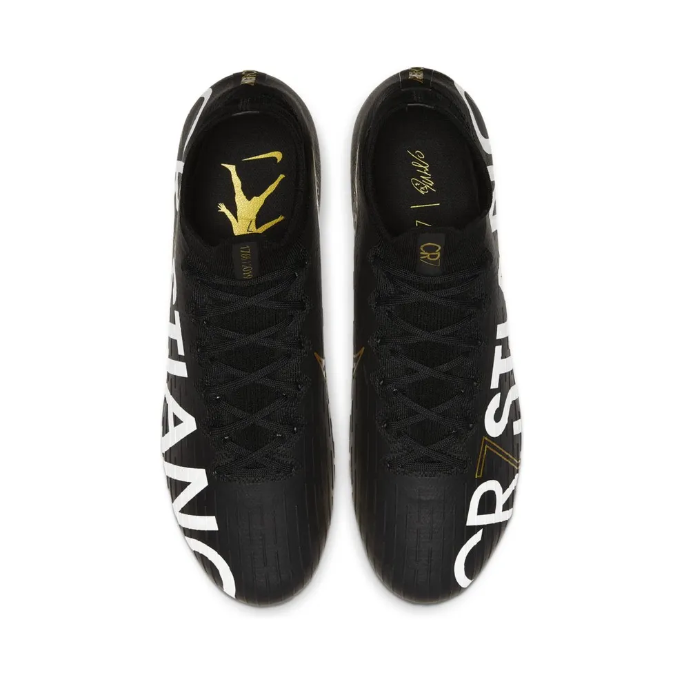 Nike Mercurial Superfly 6 Elite CR7 FG Cristiano Ronaldo Black Gold Black/Vivid Gold (CJ7902-007)