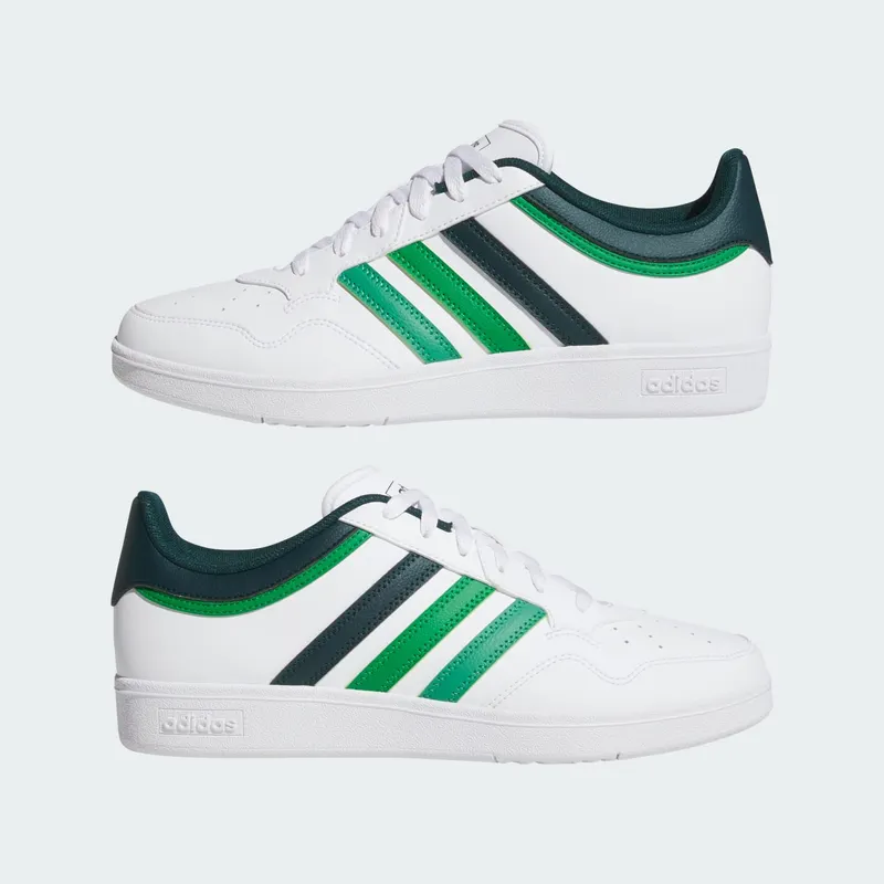 Adidas Hoops 4.0 Cloud White / Aurora Ivy / Green (JQ5296)