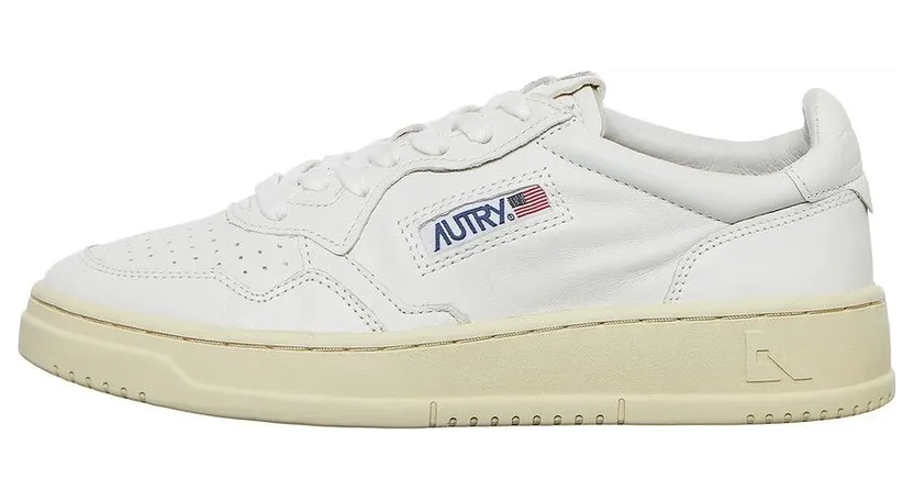 Autry Medalist Low Goat / Goat White (AULWGG04)