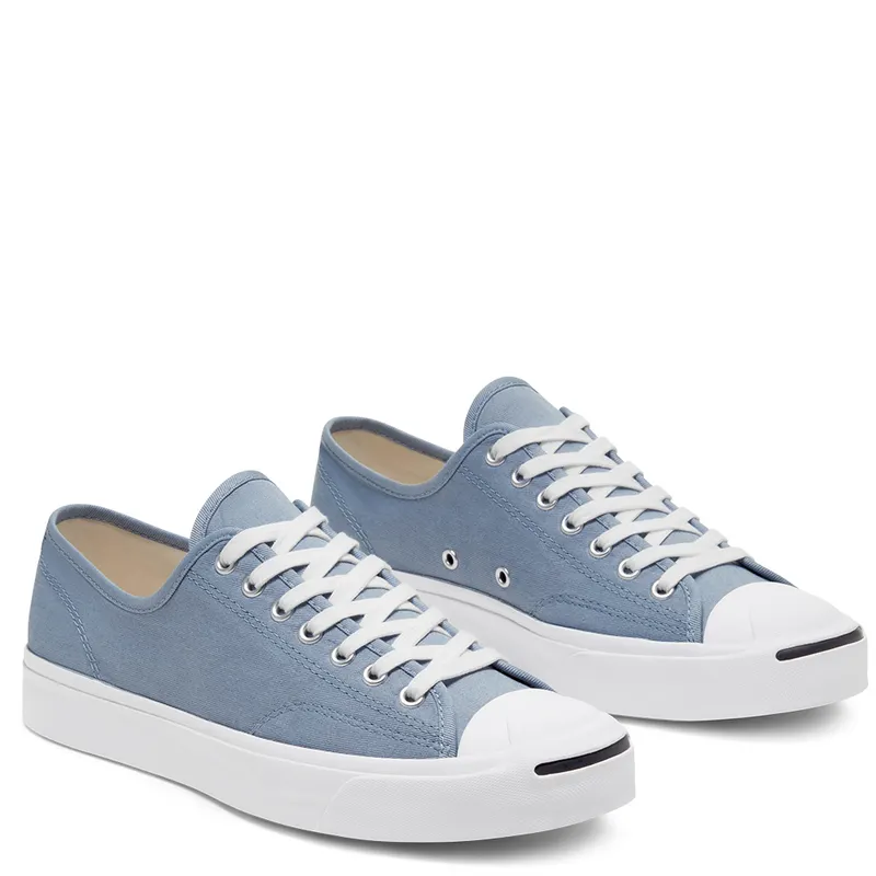 Converse Jack Purcell Low ‘Seasonal Twill – Blue Slate’ Blue Slate/White/White (167706C)