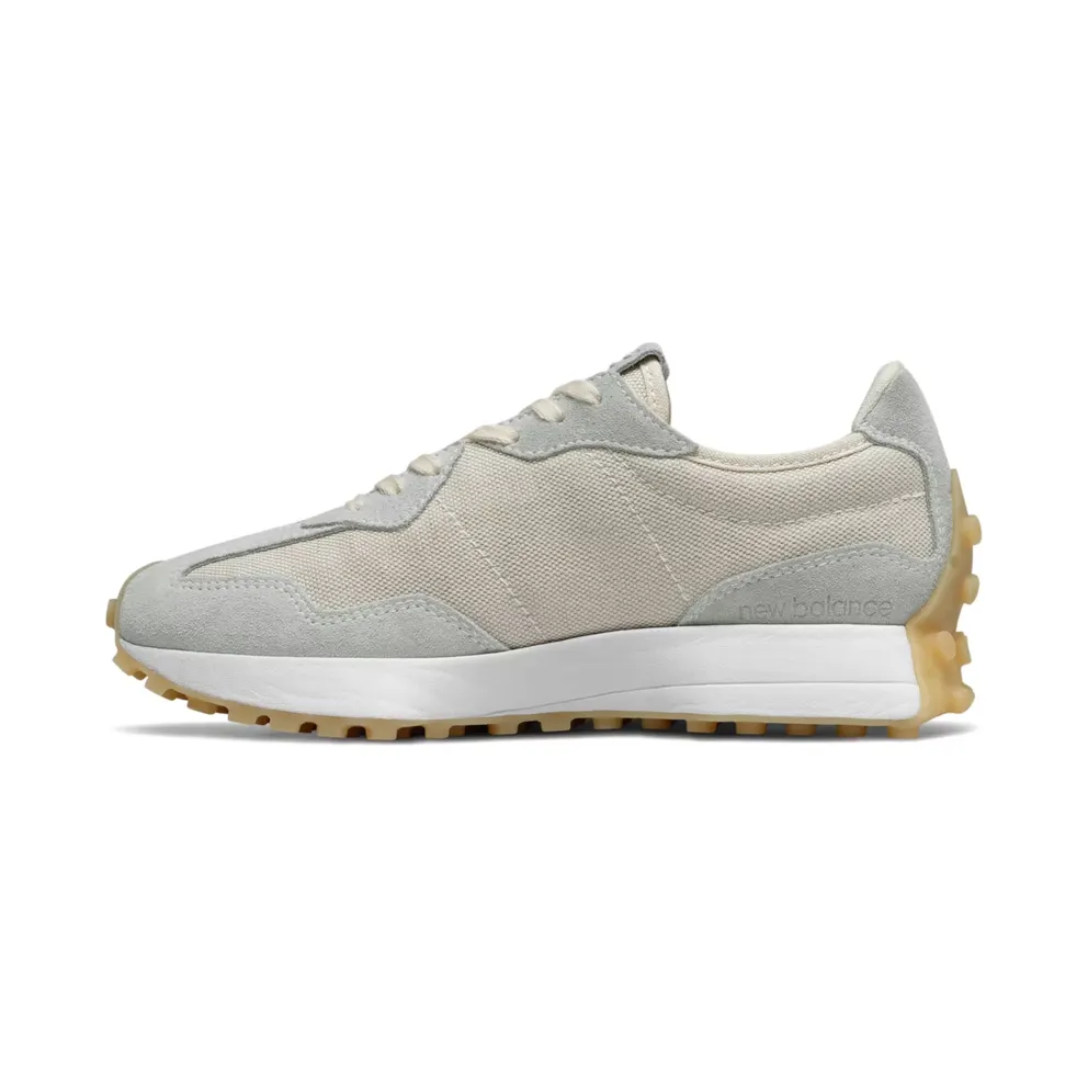 New Balance 327 Light Beige (W) White/Pale Blue (WS327UND)