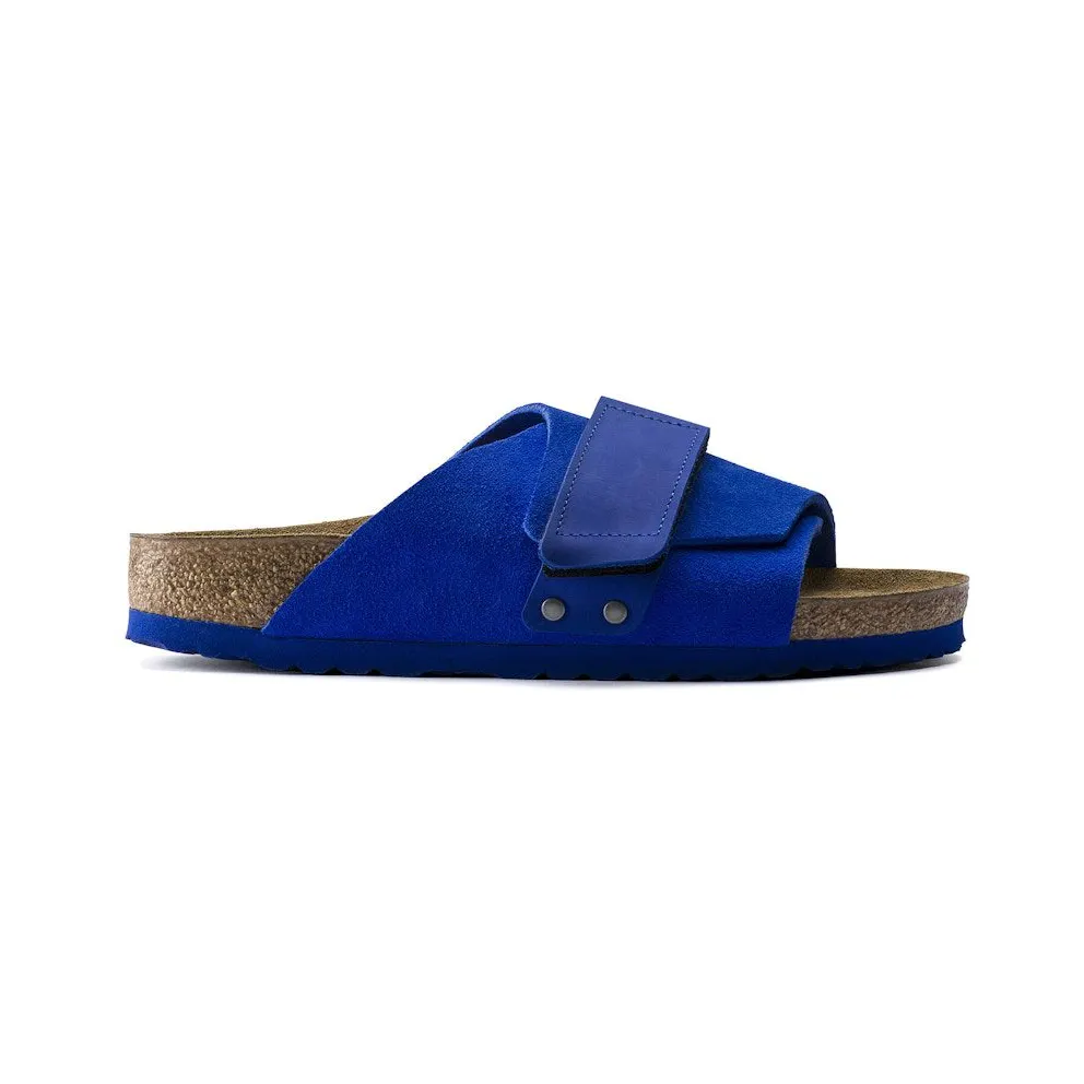 Birkenstock Kyoto Nubuck Suede Ultra Blue (Blue Sole) (1015574)