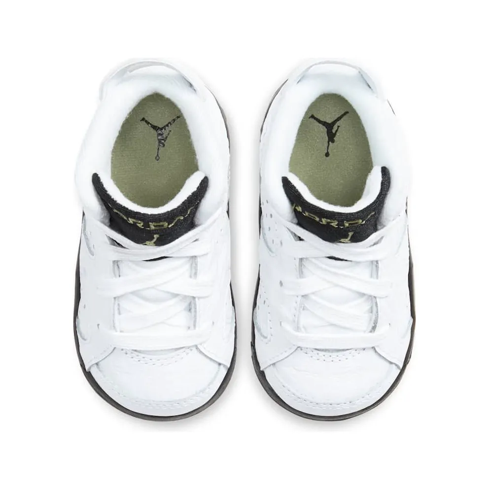 Jordan 6 Retro Alligator (TD) Neutral Grey/Black-White (384667-110)