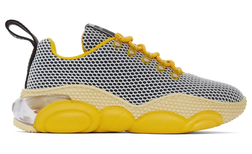 Moschino Yellow Teddy Bubble Sneakers (MB15553G2B 110)