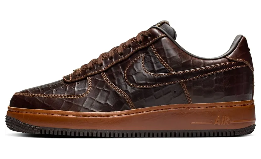 Nike Air Force 1 Low Fauna Brown Croc (II7090-222)
