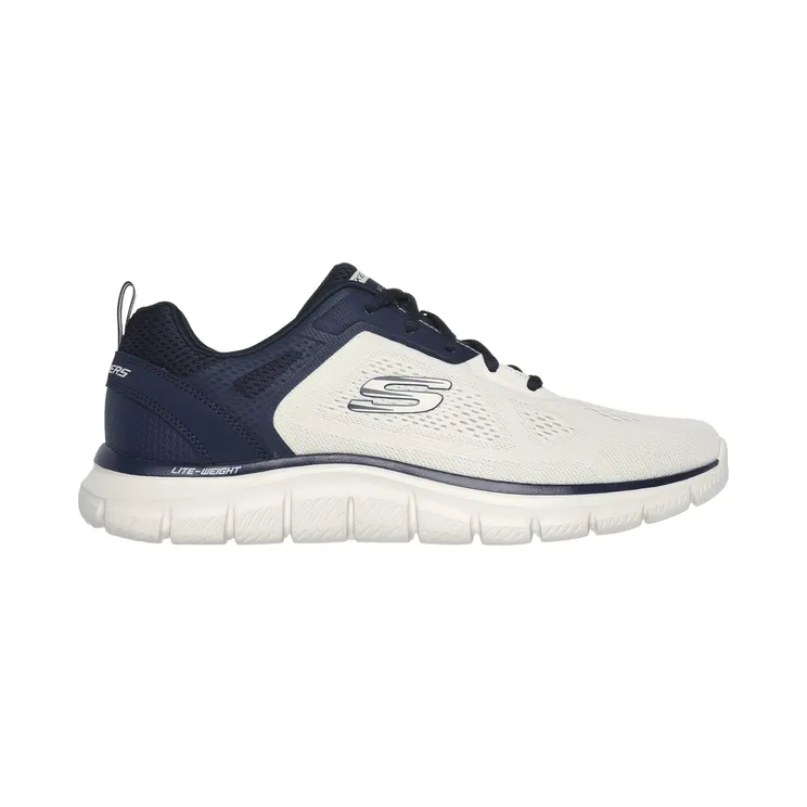 Skechers Track – Broader CM “Off White / Navy” (232698OWNV)