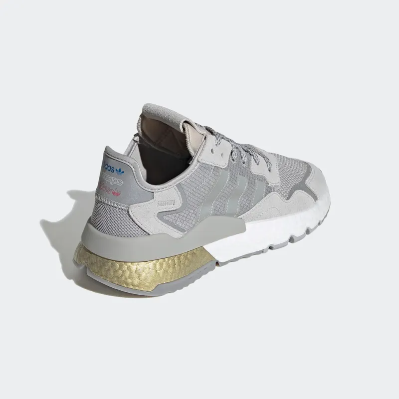 adidas Nite Jogger Grey Two Gold Metallic Grey Two/Grey Two/Gold Metallic (FW5335)