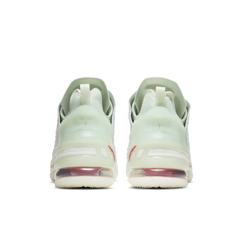 Nike LeBron 18 Empire Jade White/Jade Ice-Red (DB7644-002)
